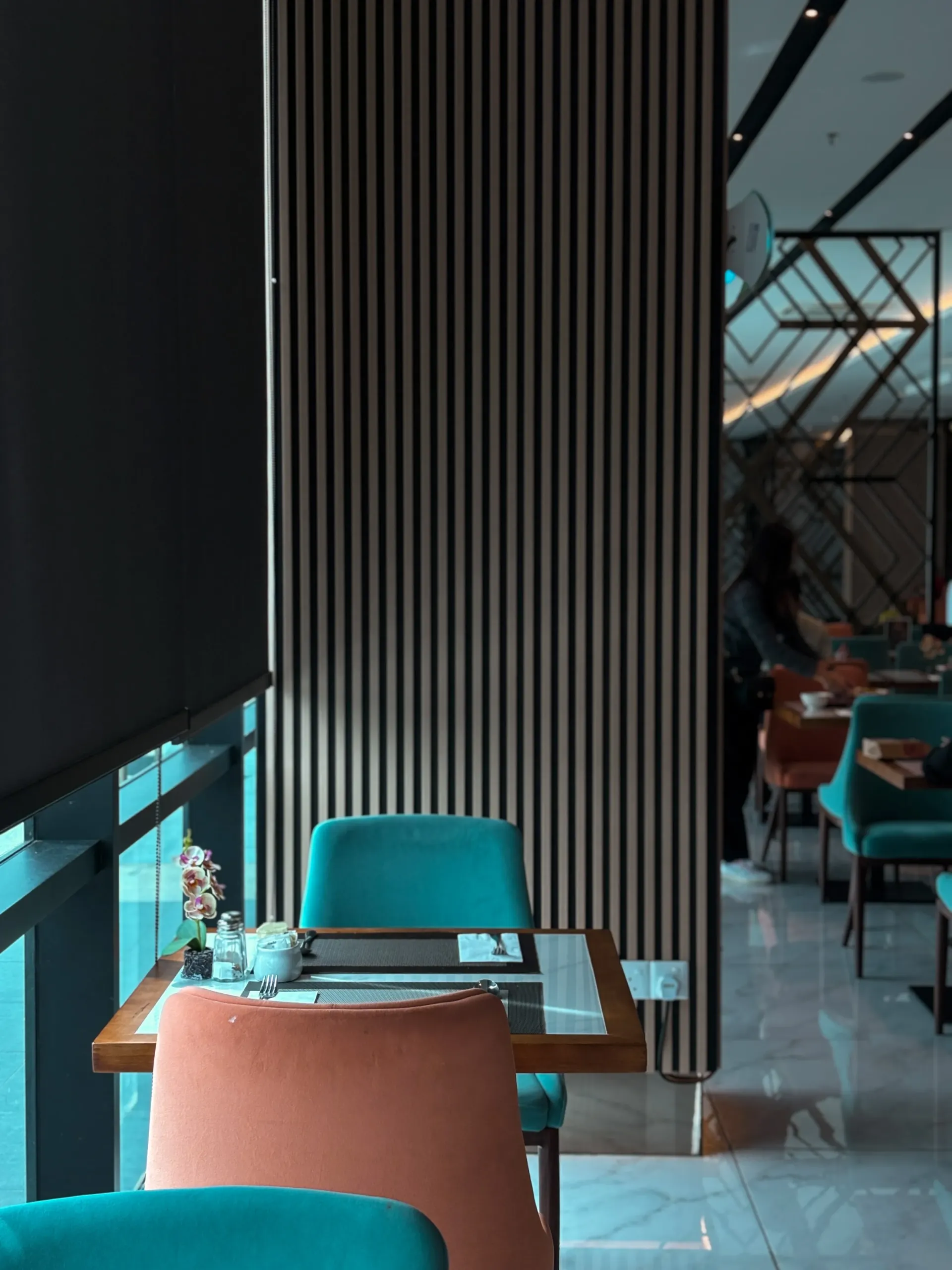 Restaurant dining area at 56 Hotel Kuching