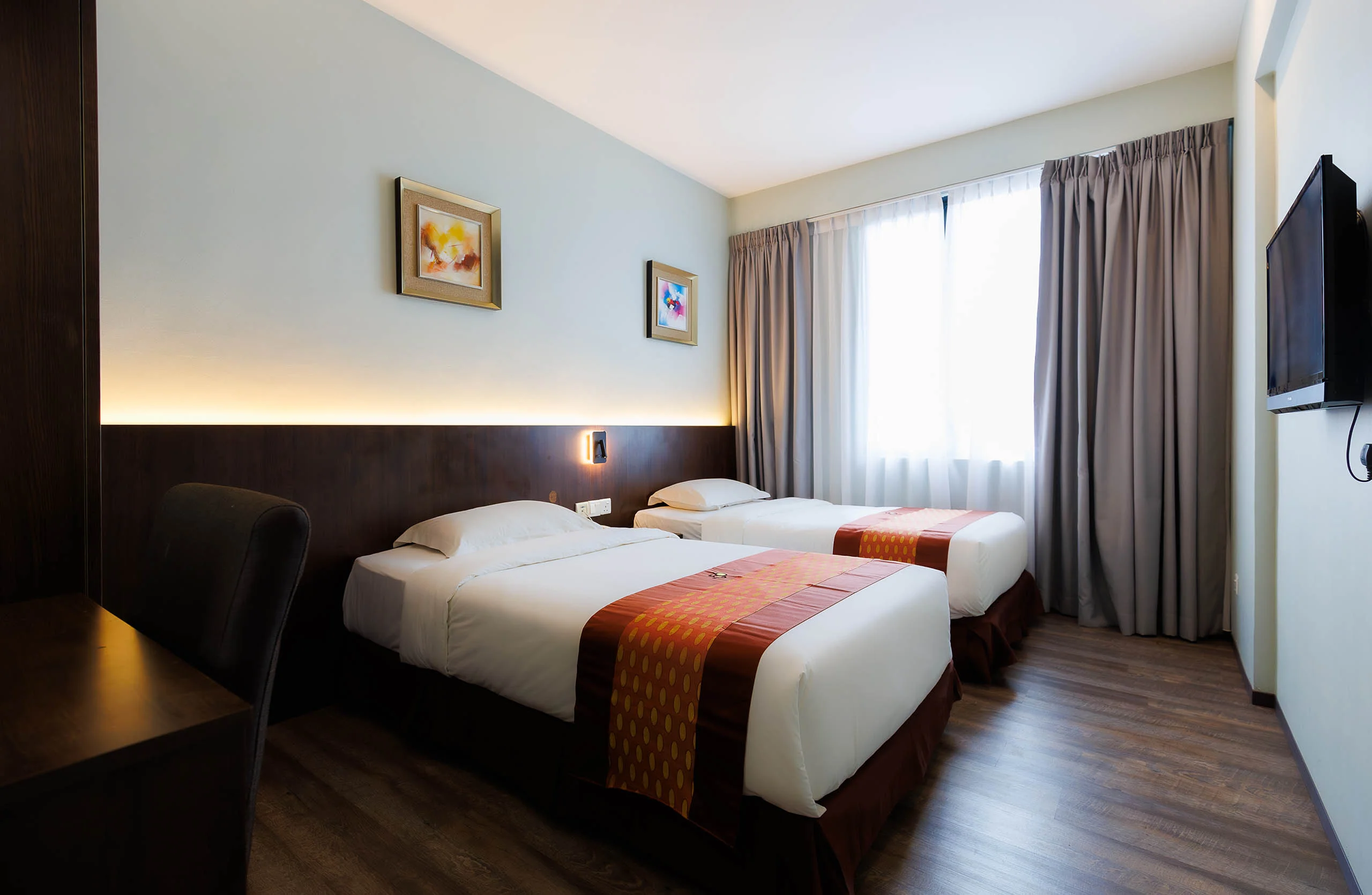 Superior Twin room at 56 Hotel Block A