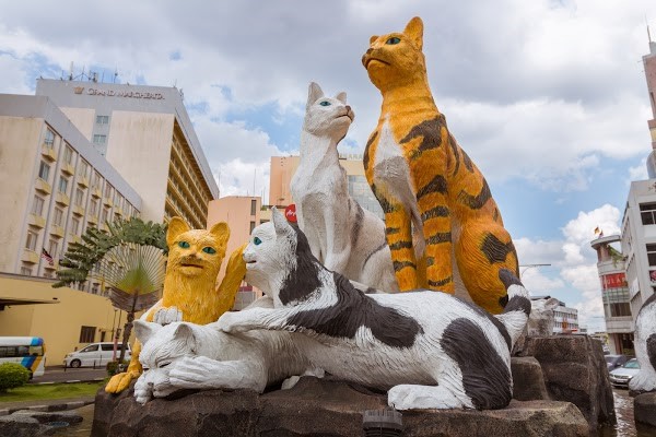 Cat Statue, Kuching, Sarawak. - 56 Hotel Kuching | A Memorable Stay in